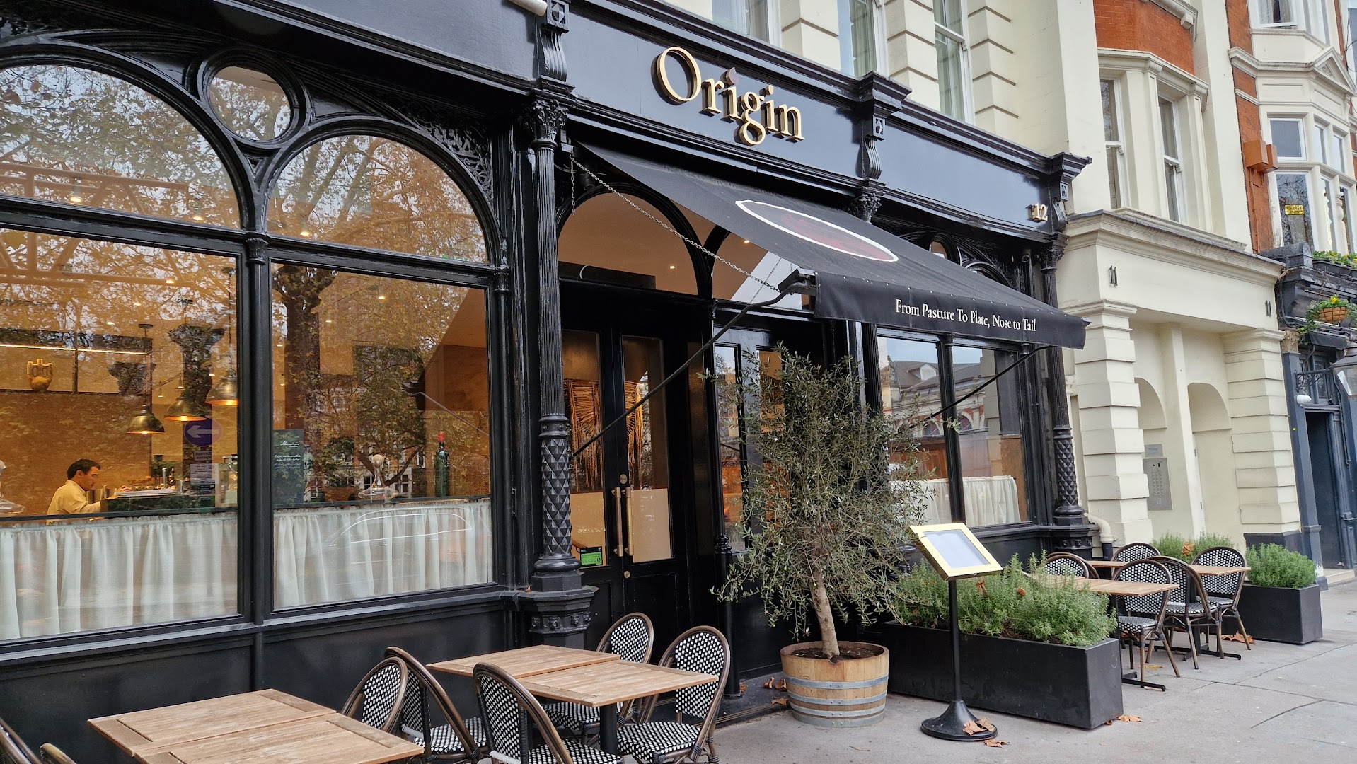 Origin City - British in Farringdon | Dog Friendly Finder